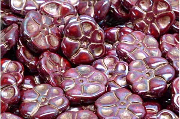 Primrose flower beads 15x15mm - Imagen 1
