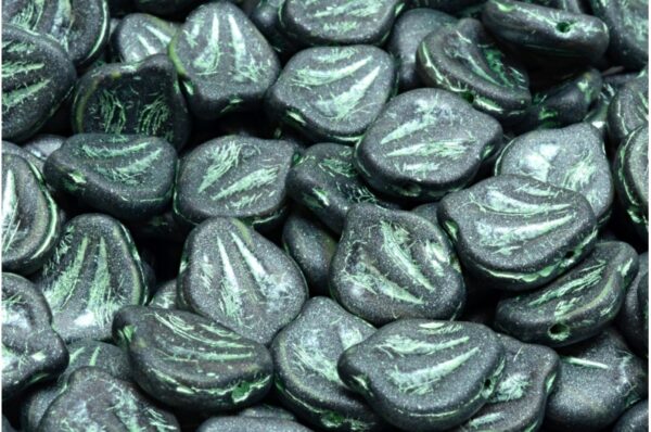 Peony Petal Beads 12x15mm - Image 1