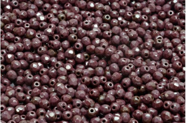 Firepolished Round Beads 3mm - Imagen 1