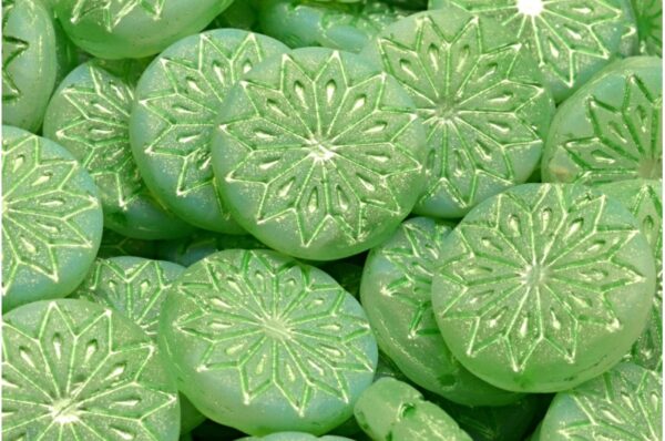Origami Flower Beads 18x18mm - Imagen 1