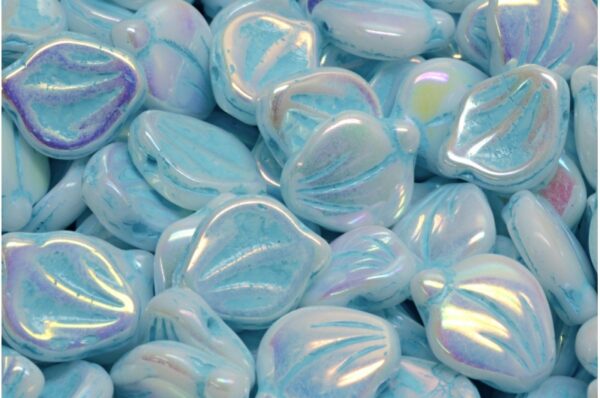 Peony Petal Beads 12x15mm - Image 1