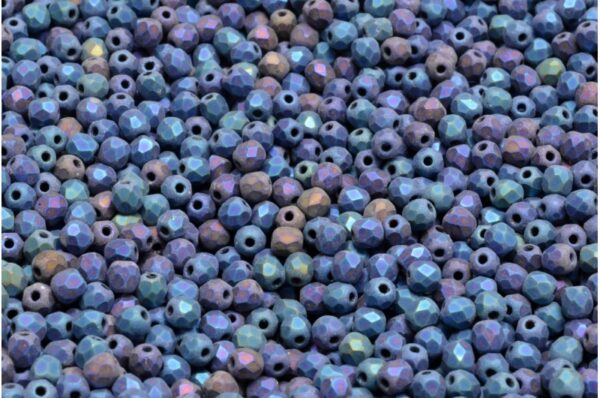 Firepolished Round Beads 3mm - Image 1
