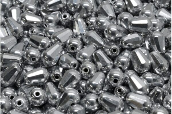 Firepolished Drop Beads 8x6mm - Image 1