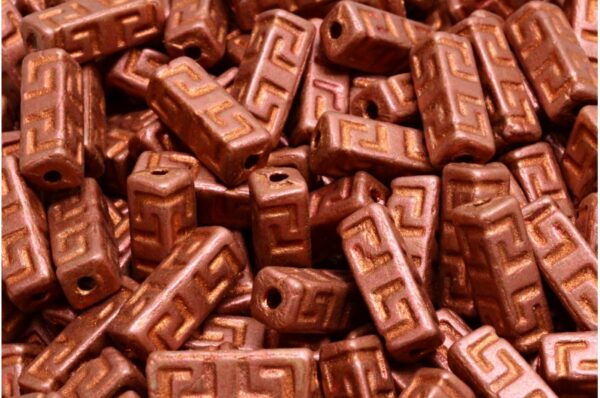 Celtic Block Beads 15x5mm Large hole - Imagen 1