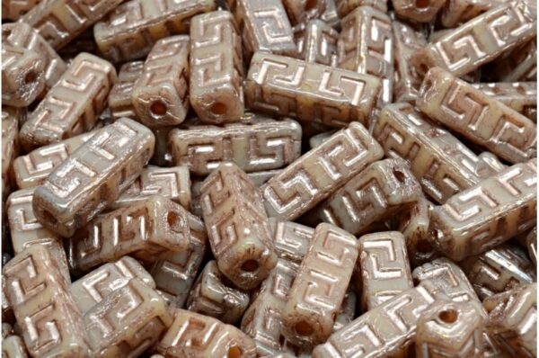 Celtic Block Beads 15x5mm Large hole - Image 1