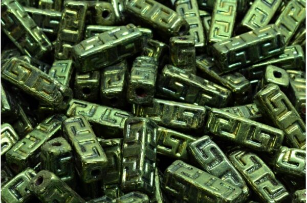 Celtic Block Beads 15x5mm Large hole - Imagen 1