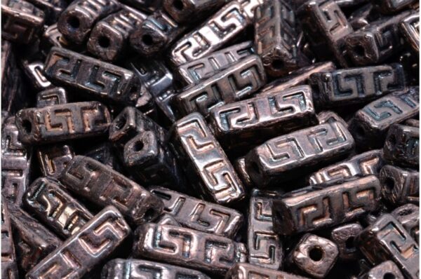 Celtic Block Beads 15x5mm Large hole - Imagen 1