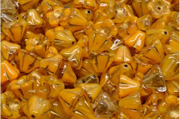 Bell Flower Beads 6x8mm - Imagen 1