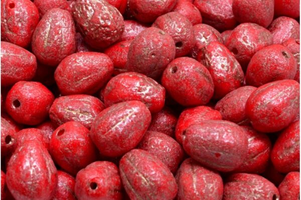 Drop Melon Beads 11x9mm - Image 1