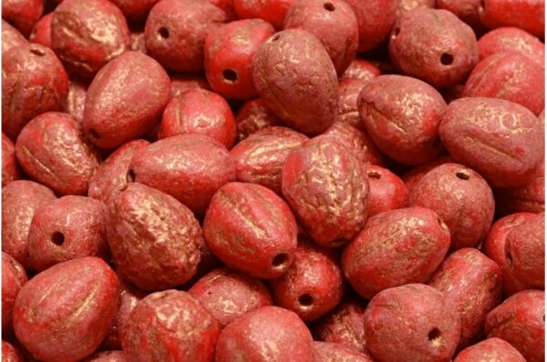 Drop Melon Beads 11x9mm - Image 1