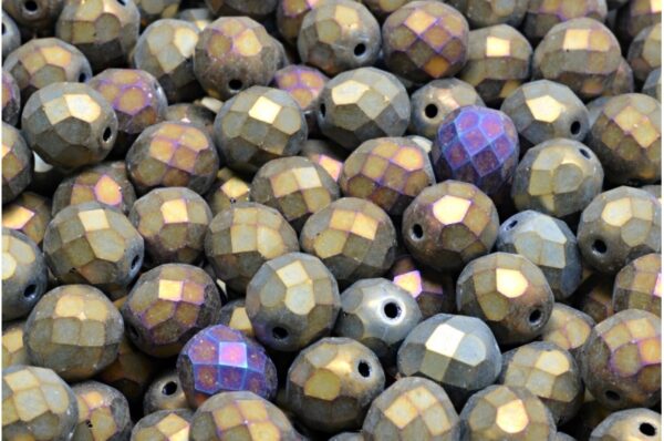 Firepolished Round Beads 8mm - Image 1