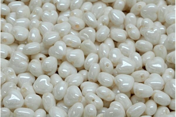 Heart Beads 6x6mm - Image 1