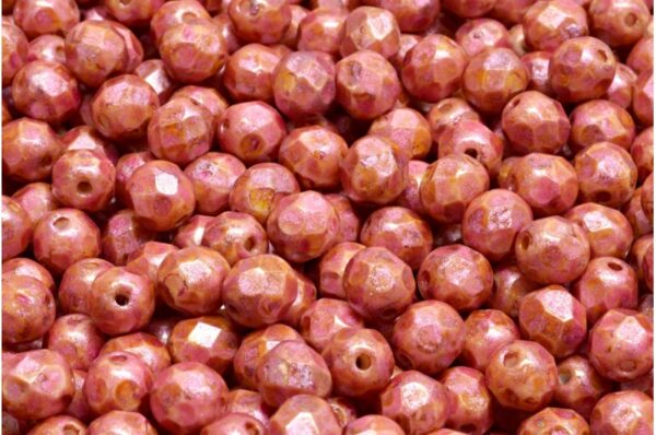 Firepolished Round Beads 6mm - Image 1
