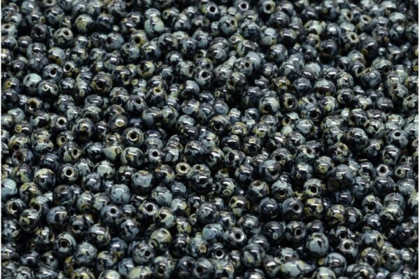 Round Druck Beads 3mm - Imagen 1