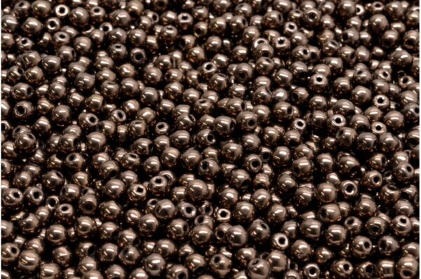 Round Druck Beads 3mm - Image 1