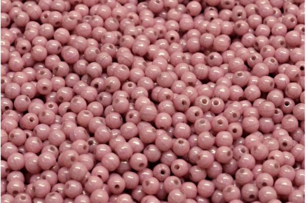 Round Druck Beads 3mm - Image 1