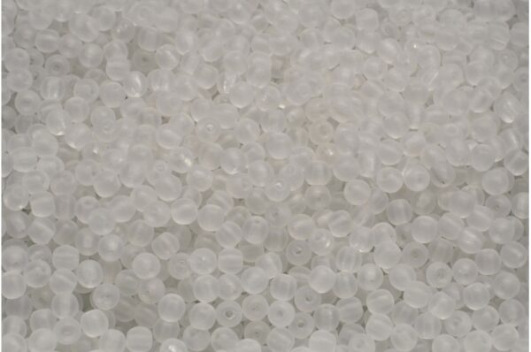 Round Druck Beads 3mm - Image 1