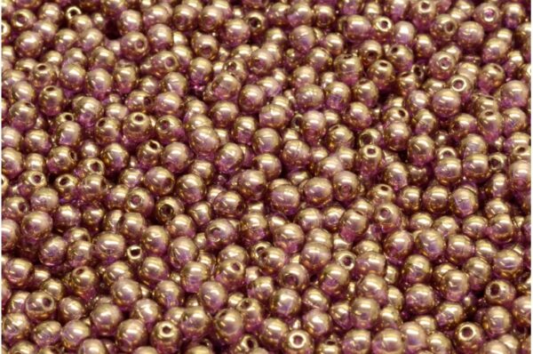 Round Druck Beads 3mm - Imagen 1
