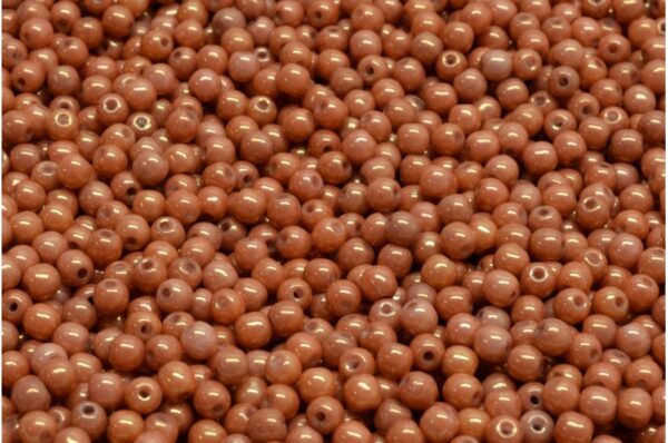 Round Druck Beads 3mm - Imagen 1