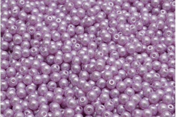 Round Druck Beads 3mm - Image 1