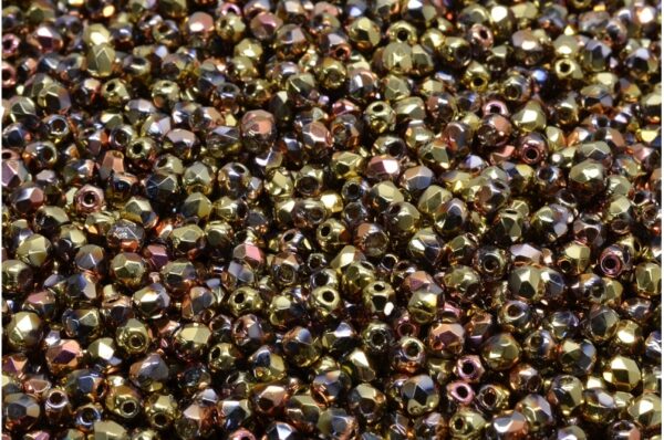 Firepolished Round Beads 3mm - Image 1