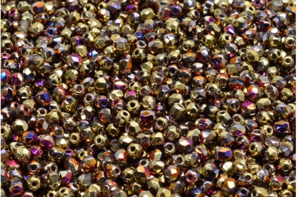 Firepolished Round Beads 3mm - Image 1