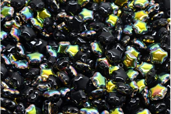 Flat Star Beads 6x6mm - Imagen 1