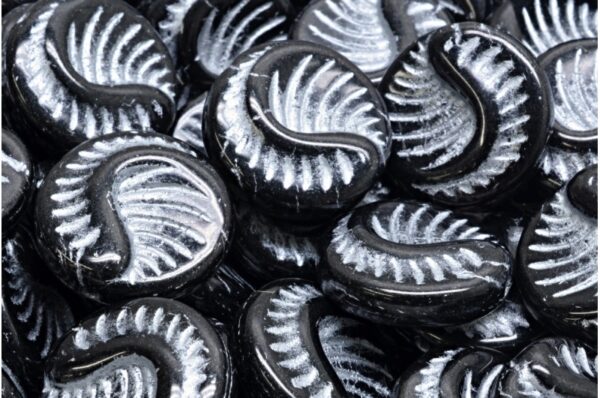 Fossil Coin Beads 19x19mm - Image 1