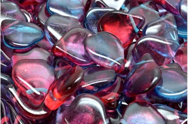 Heart Petal Beads 12x14mm - Imagen 1