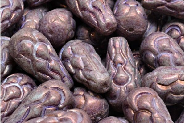 Pinecone Drop Beads 25x12mm - Image 1