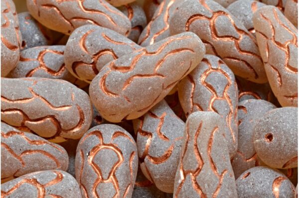 Pinecone Drop Beads 25x12mm - Image 1