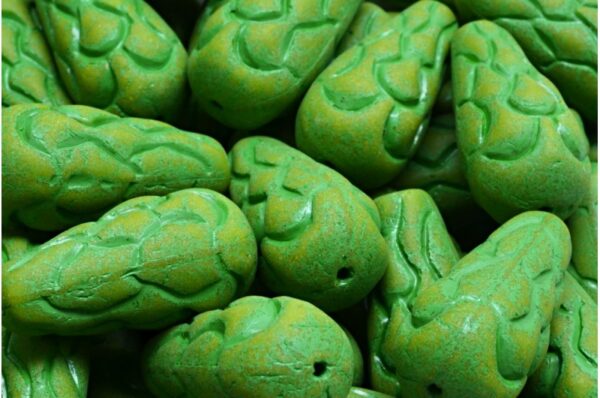 Pinecone Drop Beads 25x12mm - Image 1