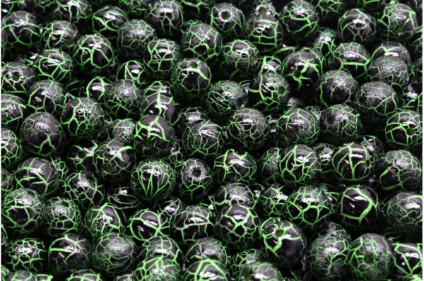 Round Druck Beads 6mm - Image 1