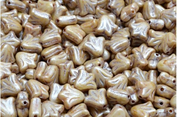 Lily Flower Beads 9x9mm - Image 1