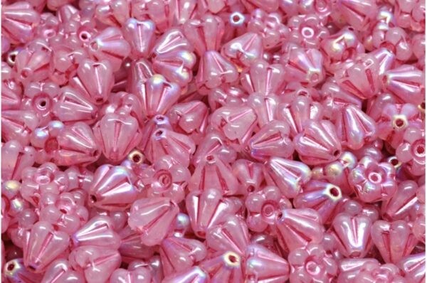 Bell Flower Beads 4x6mm - Image 1