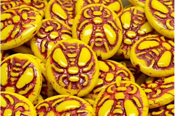 Bee Beads 22x18mm - Image 1