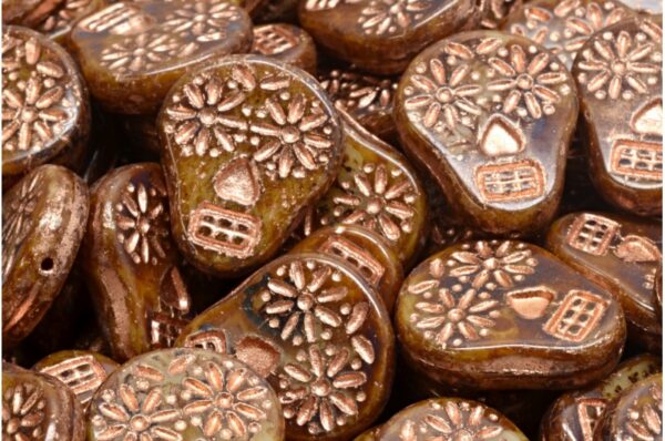 Sugar Skull Beads 20x16mm - Imagen 1