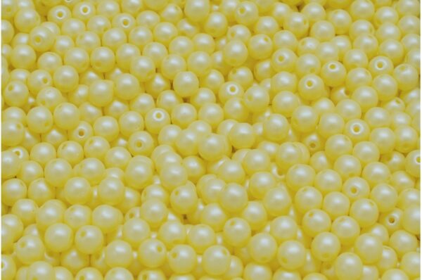 Round Druck Beads 4mm - Image 1