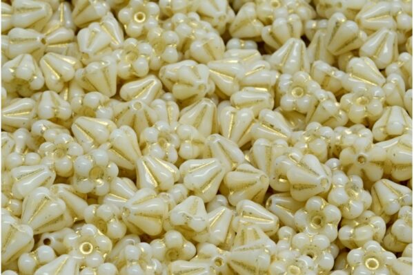 Bell Flower Beads 4x6mm - Image 1