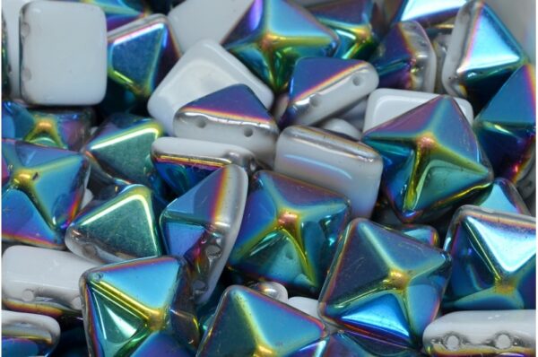 Pyramid Stud Beads 12x12mm - Image 1