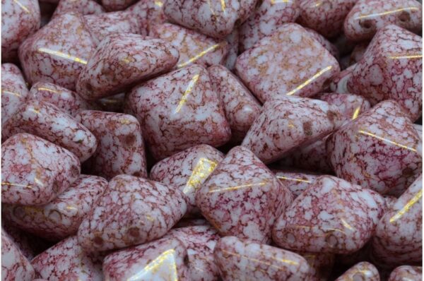 Pyramid Stud Beads 12x12mm - Image 1