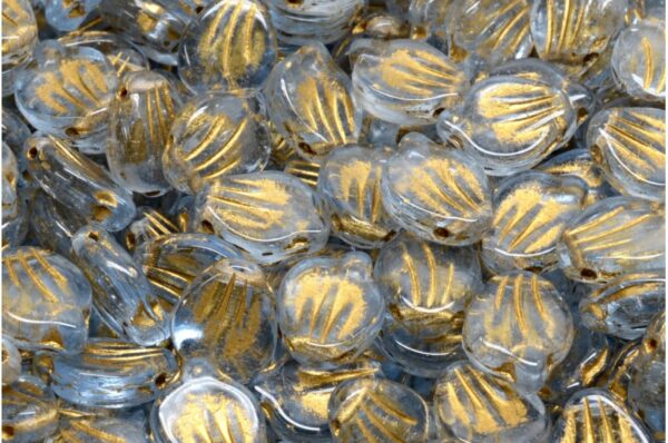 Peony Petal Beads 9x12mm - Image 1