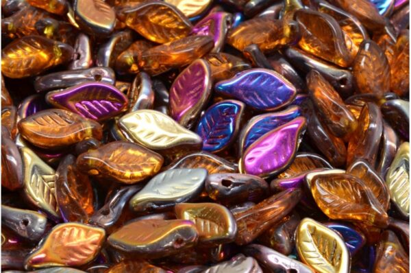 Bay Leaf Beads 6x12mm - Image 1
