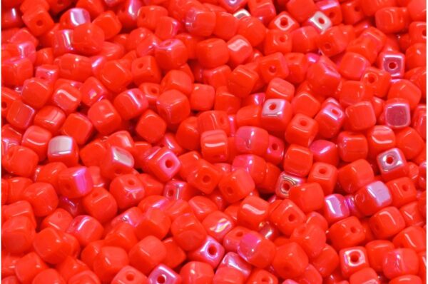 Cube Beads 4x4mm - Image 1