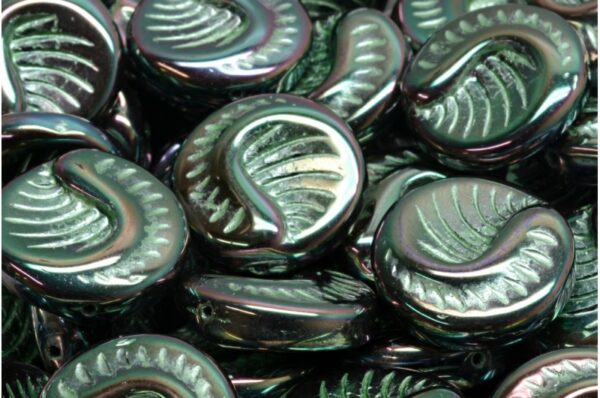 Fossil Coin Beads 19x19mm - Image 1