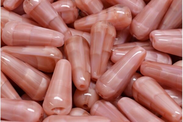 Firepolished Drop Beads 20x9mm - Image 1