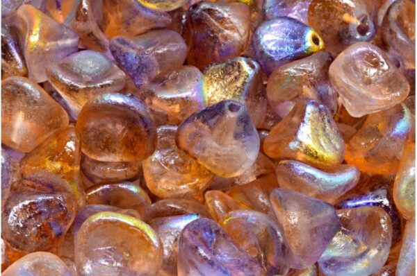 Daylily Flower Beads 12x10mm - Image 1