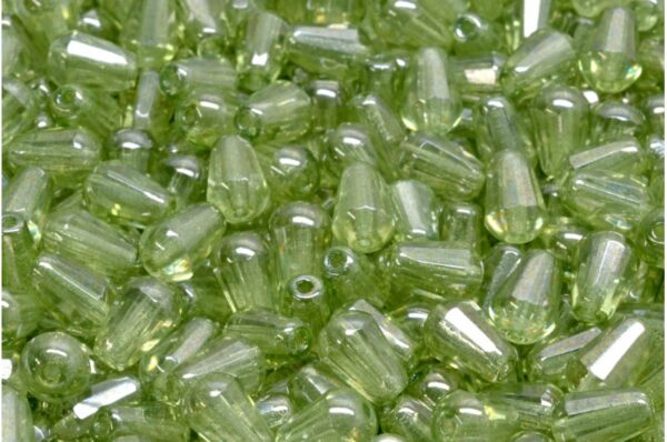 Firepolished Drop Beads 8x6mm - Image 1