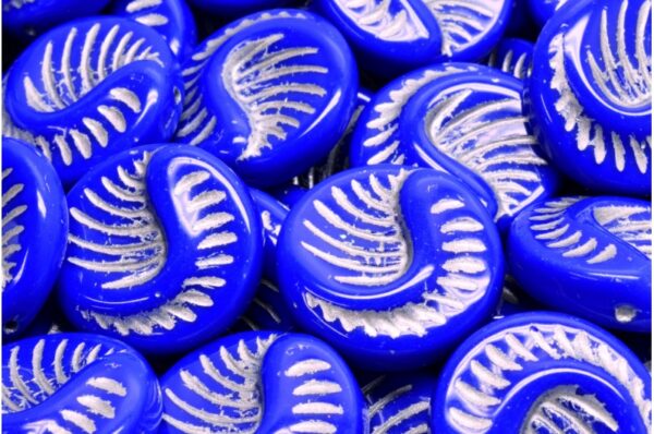 Fossil Coin Beads 19x19mm - Image 1
