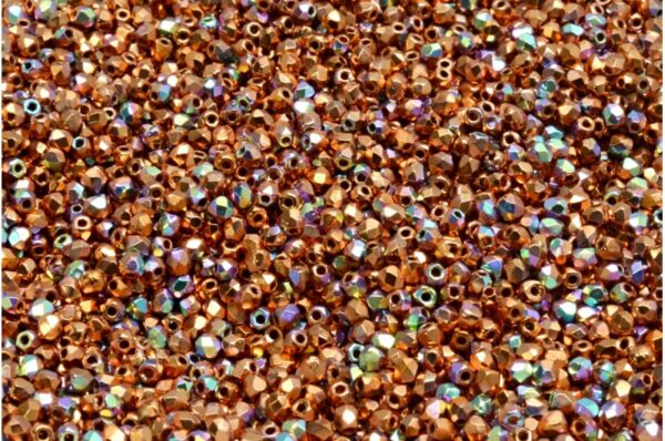 Firepolished Round Beads 2mm - Image 1